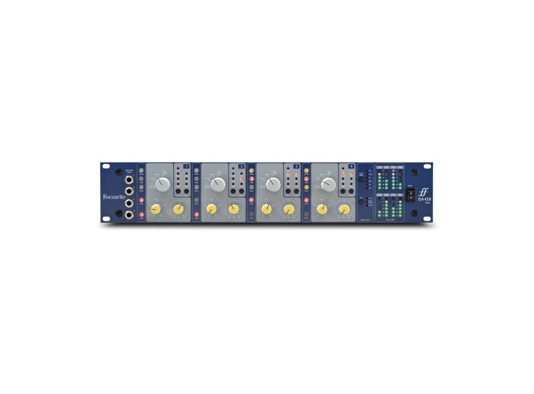 Focusrite ISA428 MK II 4 x mic pre med valgbar impedans 